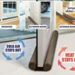 Pack of 7 Door Draft Dust and Air Stopper