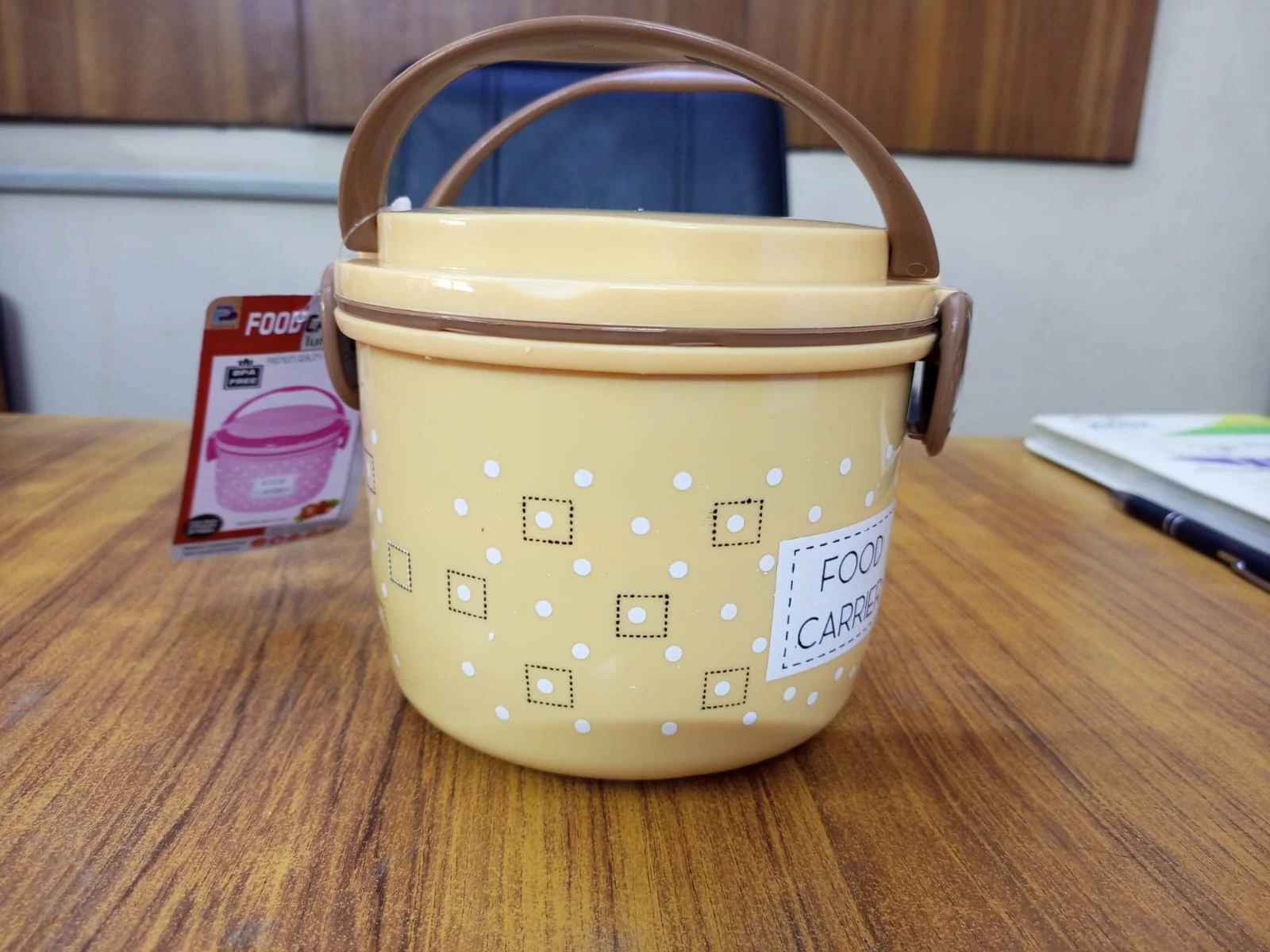 Double Layer Tiffin Lunch Box with Steel Container - Image 6