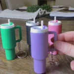 Mini Tumbler Keychain Storage Bottle