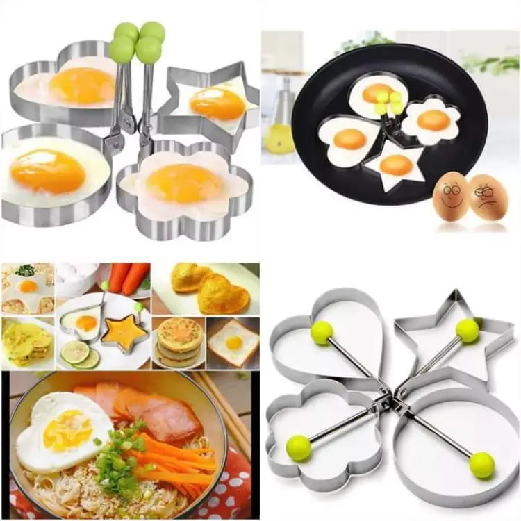 Pack of 4 Egg Shaping Molds - Image 5