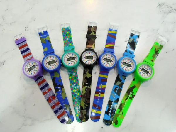 Kids Digital Watch Y302 (Pack of 3)