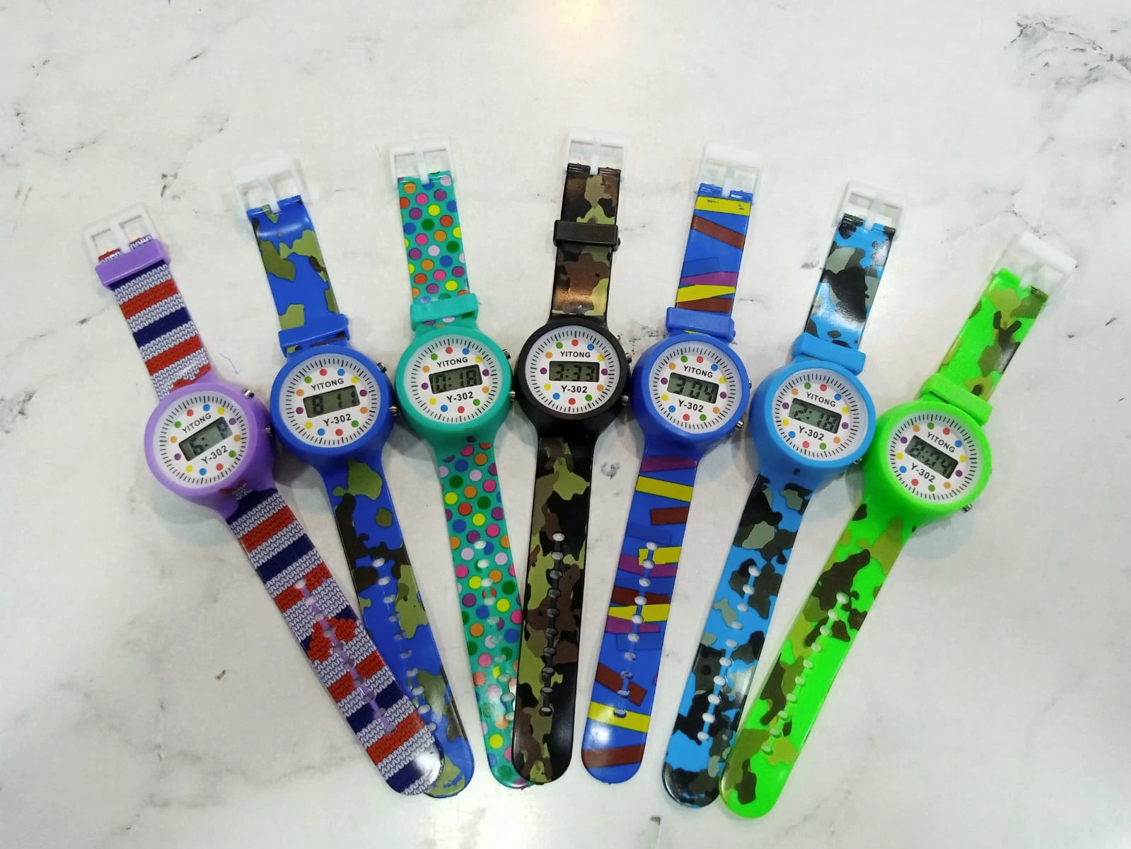 Kids Digital Watch Y302 (Pack of 3)