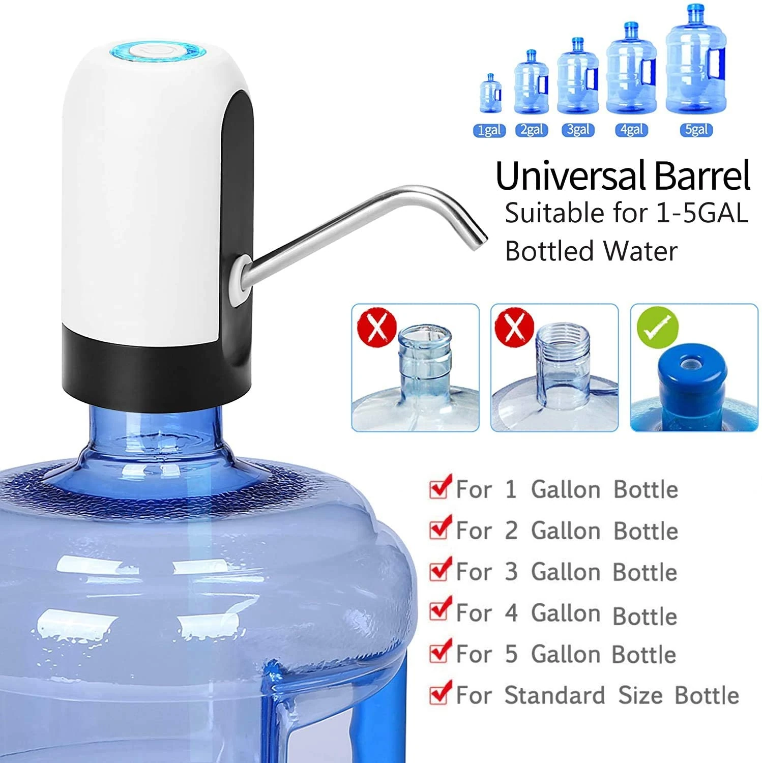 Electric Water Pump Dispenser with USB Auto Charging - Image 15