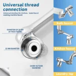 1440° Rotatable Multifunctional Extension Universal Swivel Robotic Arm Faucet Rs 999
