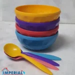 Baby Feeding Bowls Set with Spoons (4 Pcs)