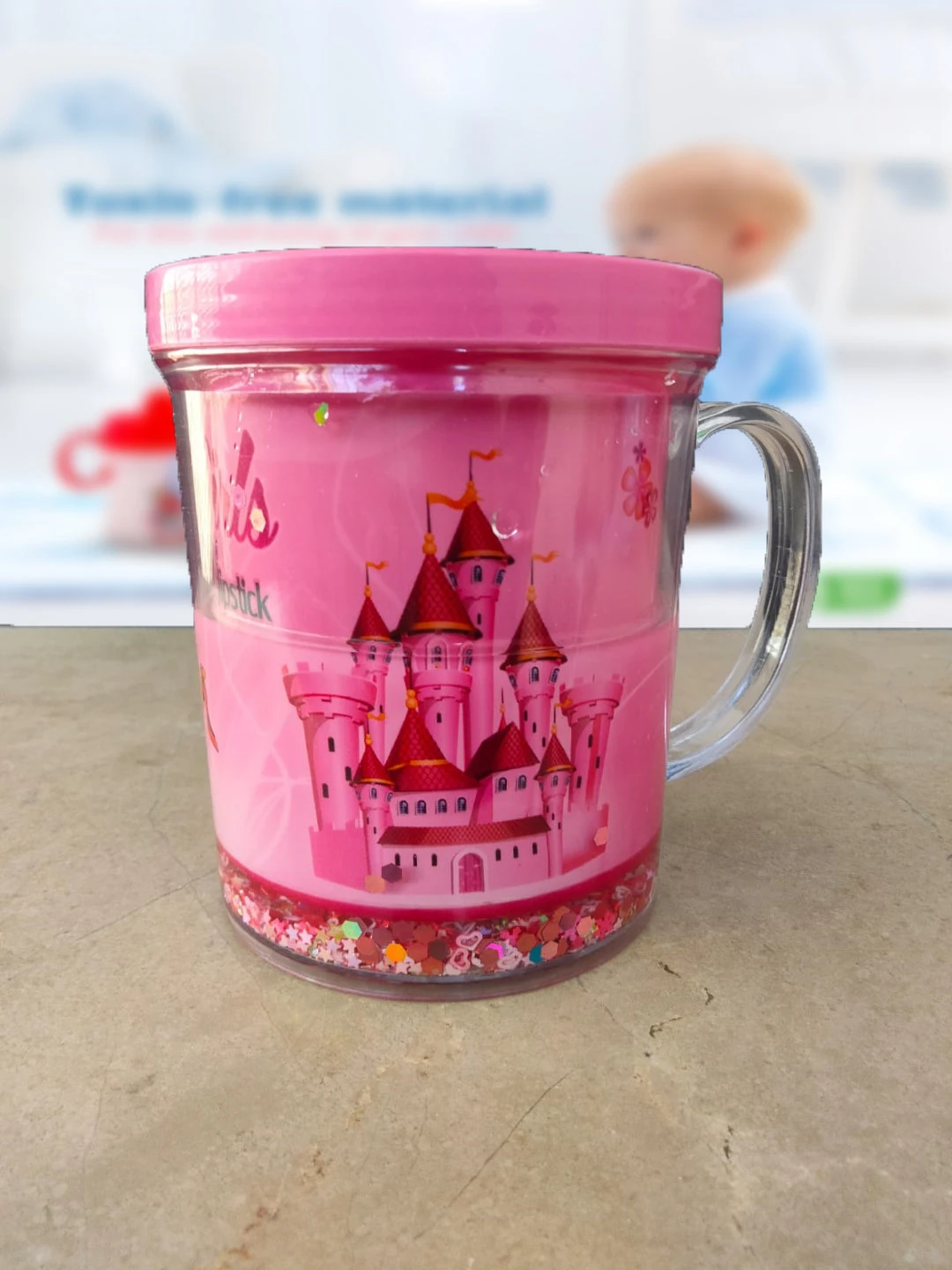 Kids Cartoon Glass Mug (Pack of 2) - Image 5