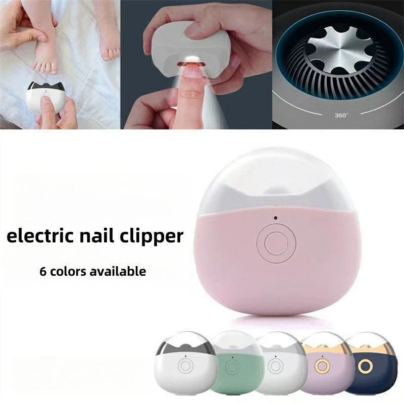 USB Rechargeable Electric Nail Clipper for Baby & Adult - Image 4