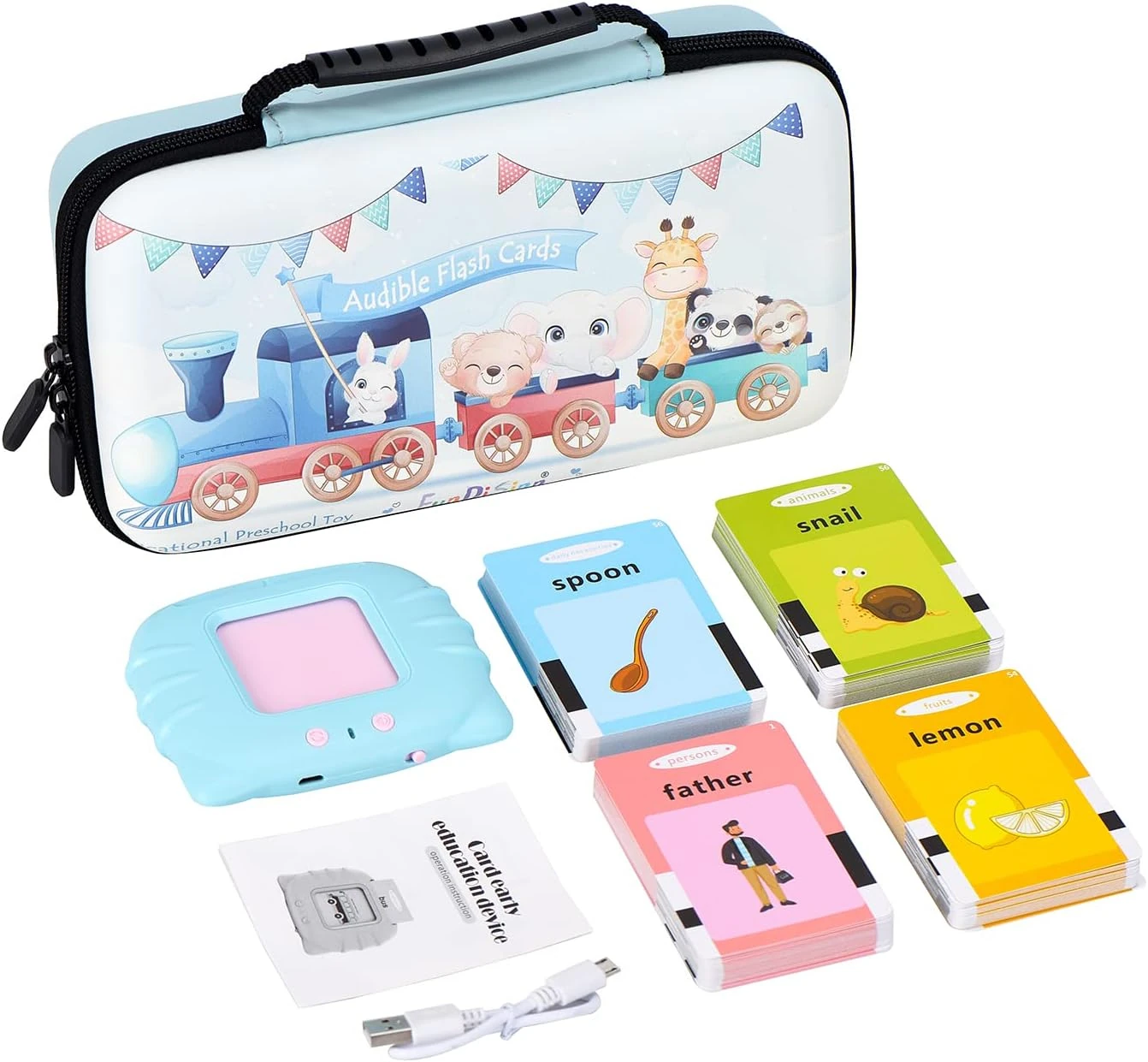 Talking Flash Cards Learning Toy (112 Cards) - Image 3