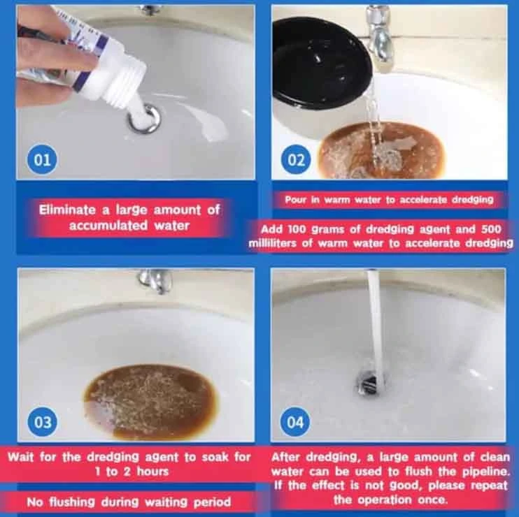 Imported Drain & Sink Cleaner with Premium Deep Cleaning Formula - Image 4