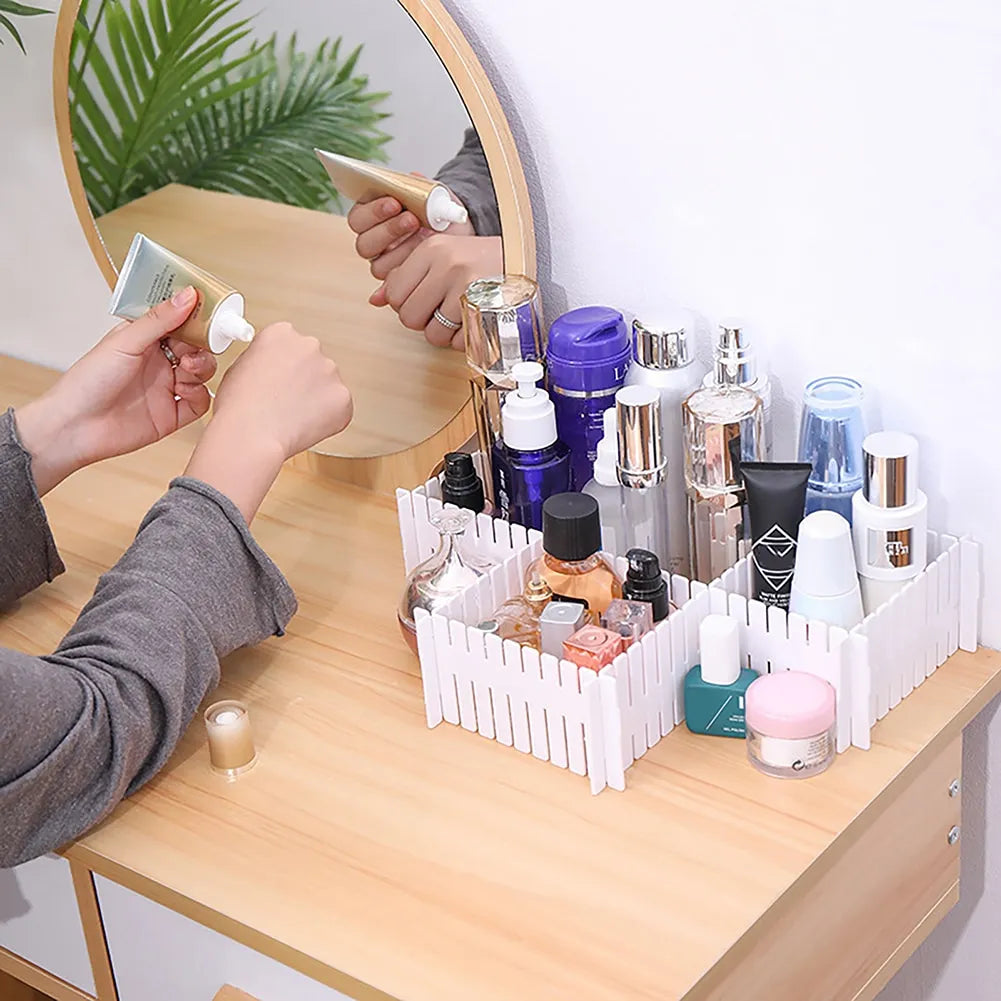 Adjustable Drawer Separator & Plastic DIY Divider Clapboard Organizer - Image 11