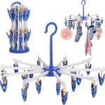 Folding Rotatable Clothes Dryer Hanger