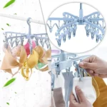 Folding Rotatable Clothes Dryer Hanger