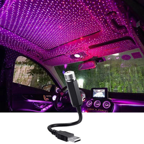 USB Star Night Light Projector with 9 Functional Modes & 24 Lighting Skylight Effects For Decor in Living Room, Car and Other Indoor Activity - Image 4