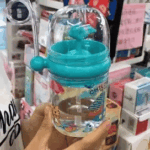 Baby Whale Spray Water Bottle with Straw