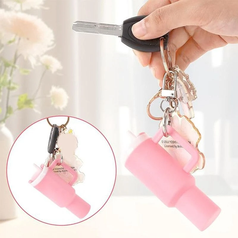 Mini Tumbler Keychain Storage Bottle