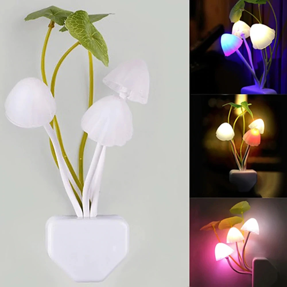 Mushroom LED Night Light Sensor Lamp (Pack of 2) - Image 12