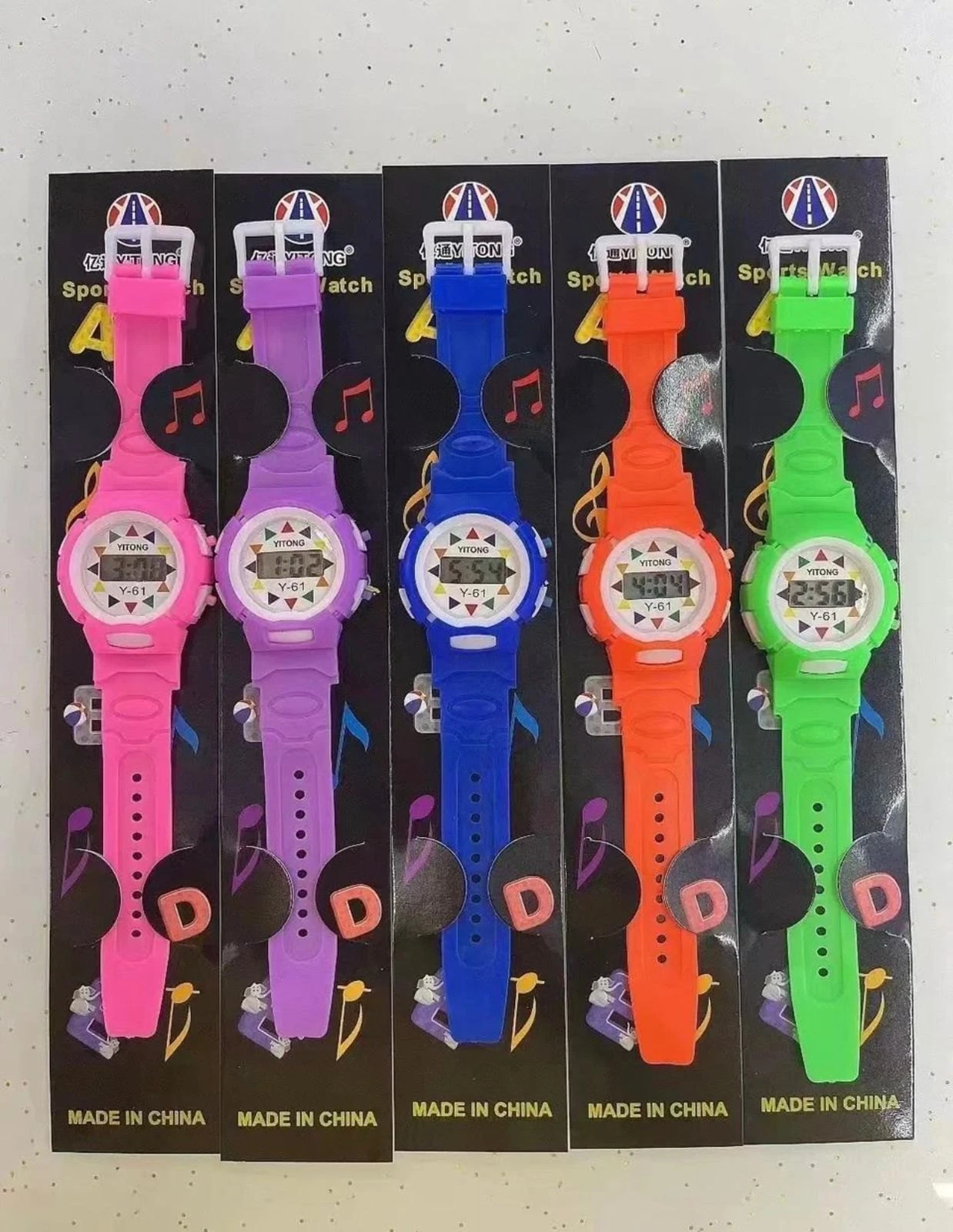 Kids Digital Watch Y302 (Pack of 3) - Image 4