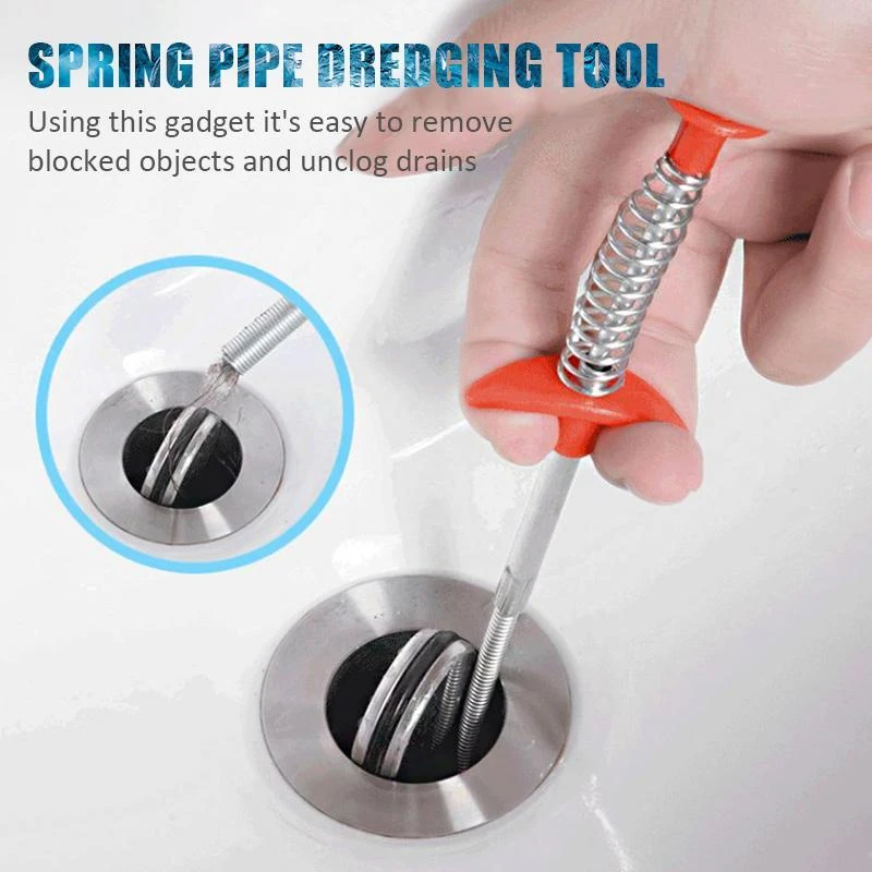Imported Spring Pipe for Clog Removing & Drain Cleaner in Snake Style Dredging Tools - Image 5