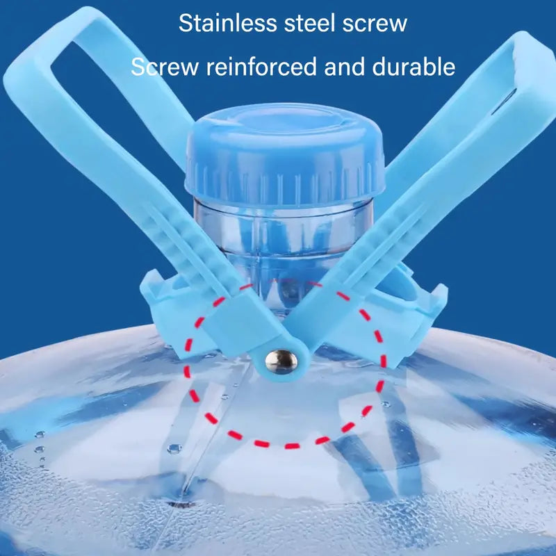3 Pcs Easy-Lift Water Bottle Portable Ring Handle Lifter for Mineral Water Buckets - Image 3