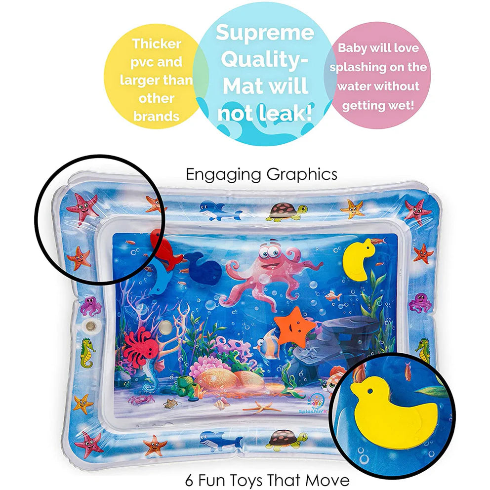 Baby Inflatable Tummy Time Water Mat - Image 4