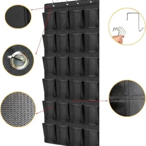 Over Door Shoe Organizer (24 Pockets)