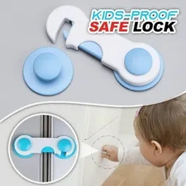 Baby Safety Cabinet Locks (Pack of 8)