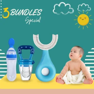 Baby Feeding Combo Set (Pacifier, Spoon, Toothbrush)