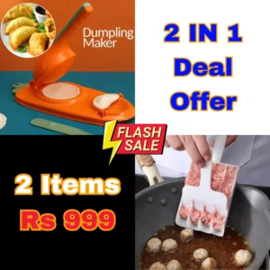 2-in-1 Samosa Maker & Kofta Maker