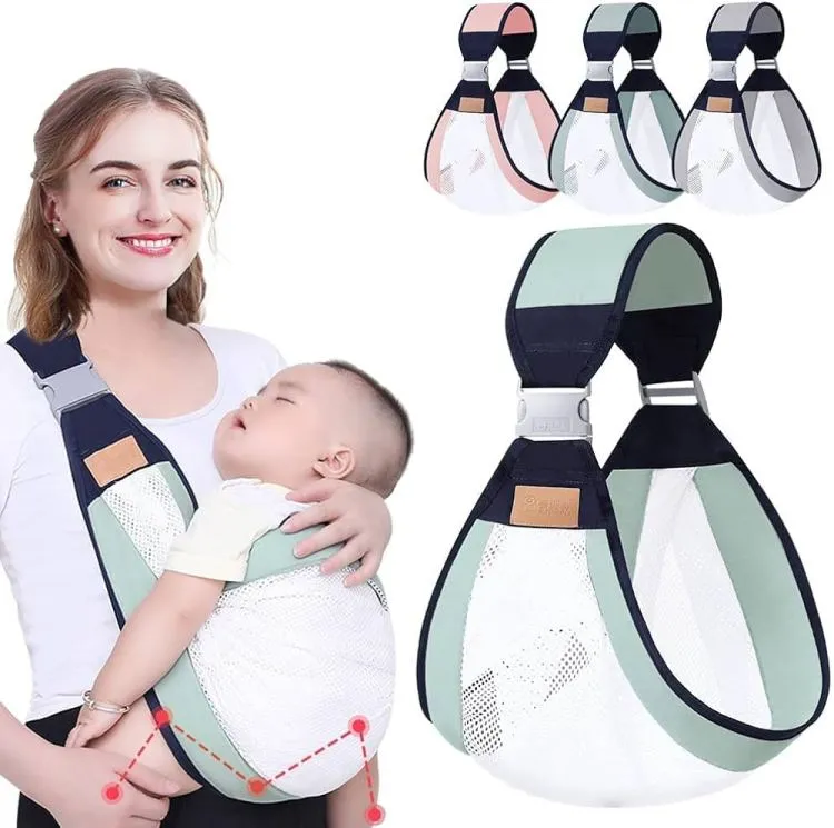 Adjustable Baby Carrier Sling Backpack - Image 10