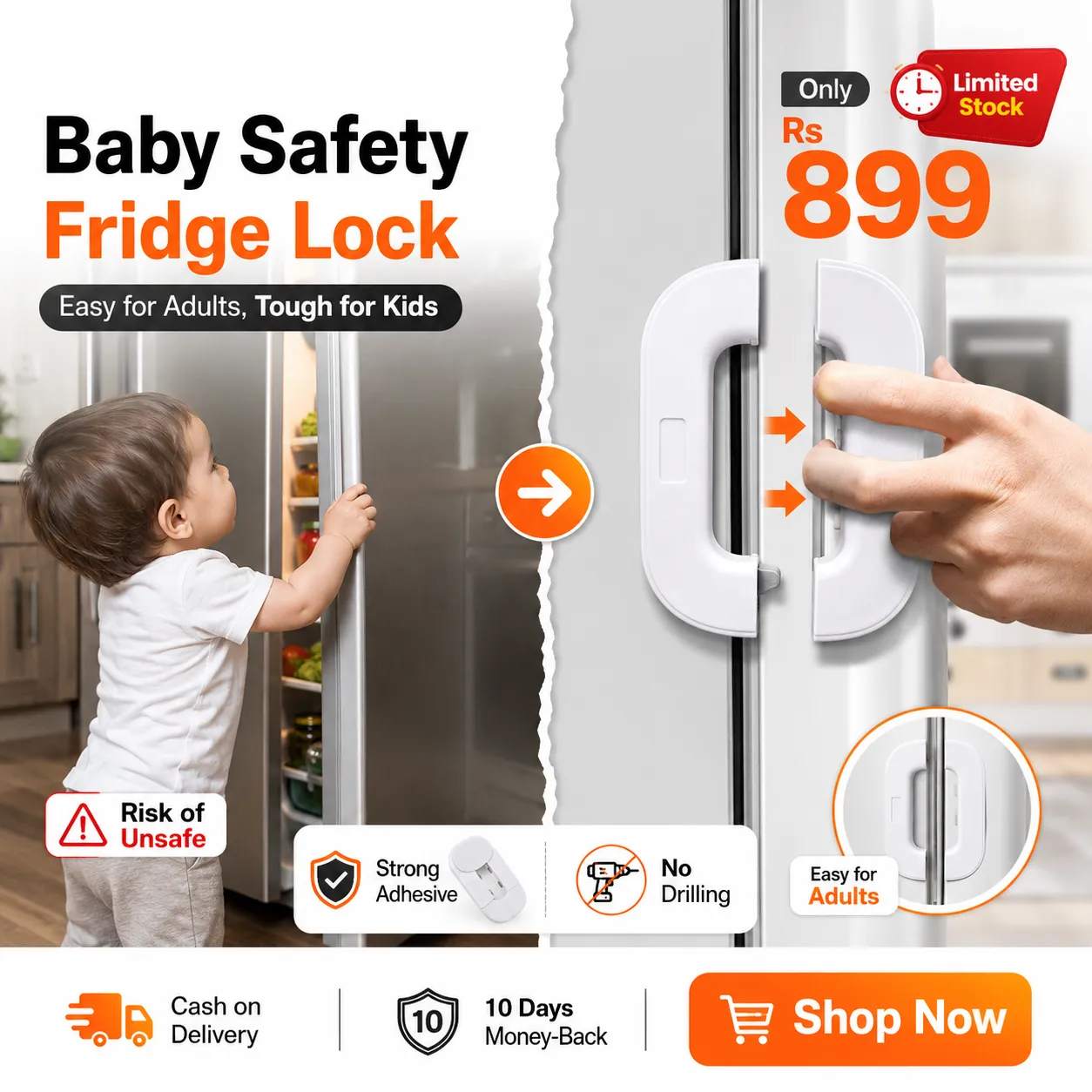 New Style Fridge Lock - Image 2