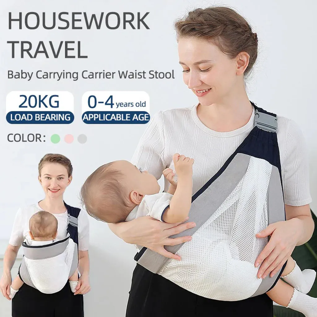 Adjustable Baby Carrier Sling Backpack - Image 3