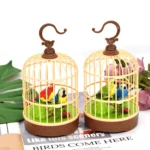 Voice Control Bird Cage Toy for Kids