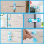 Baby Safety Cabinet Locks (Pack of 8)