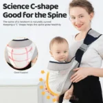 Adjustable Baby Carrier Sling Backpack