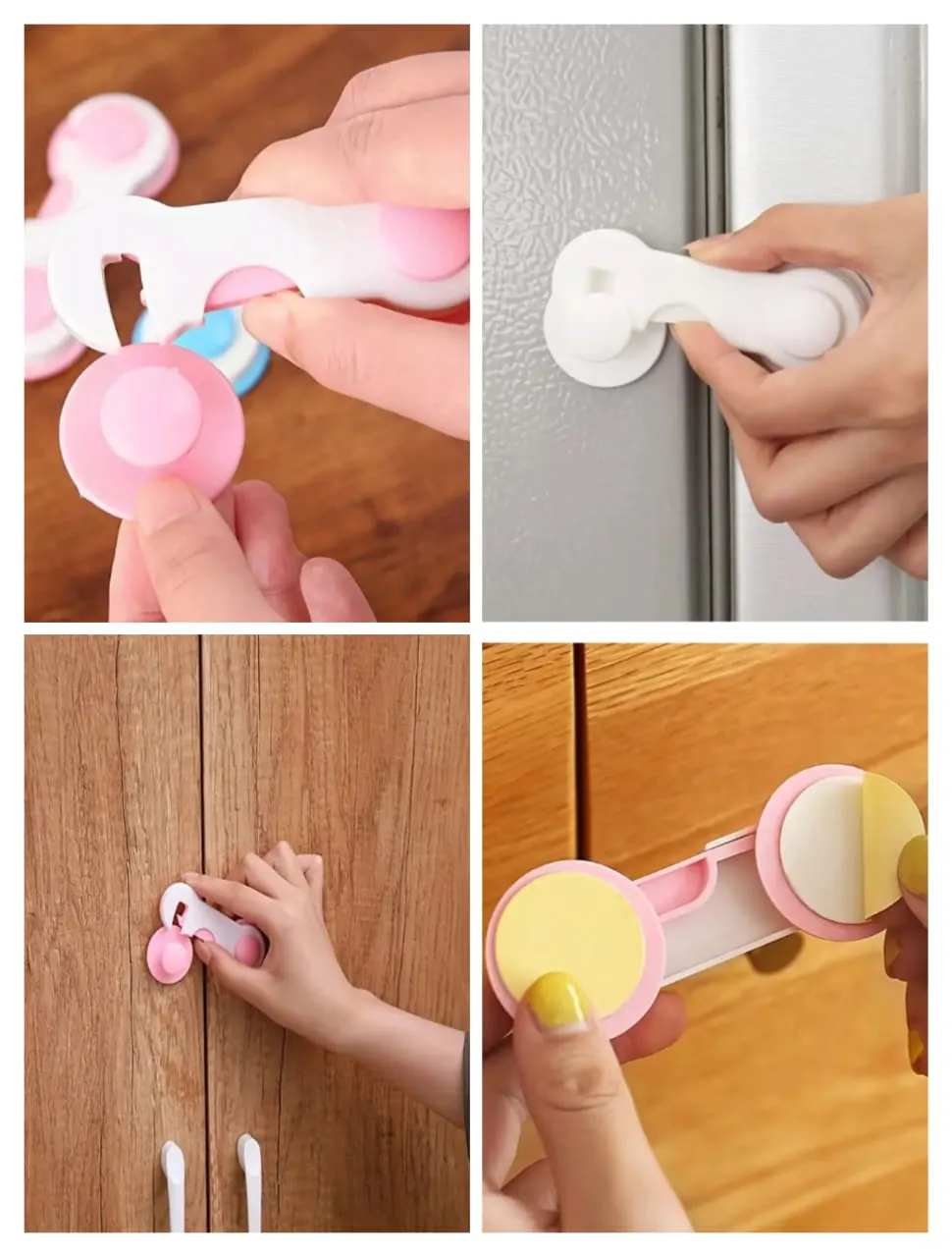 Baby Safety Cabinet Locks (Pack of 8) - Image 4
