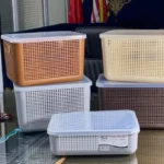 Storage Basket with Lid