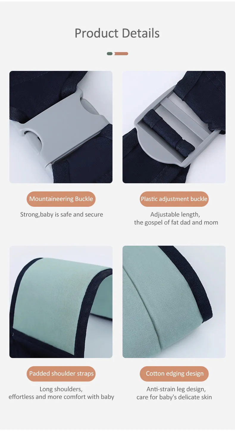 Adjustable Baby Carrier Sling Backpack - Image 9