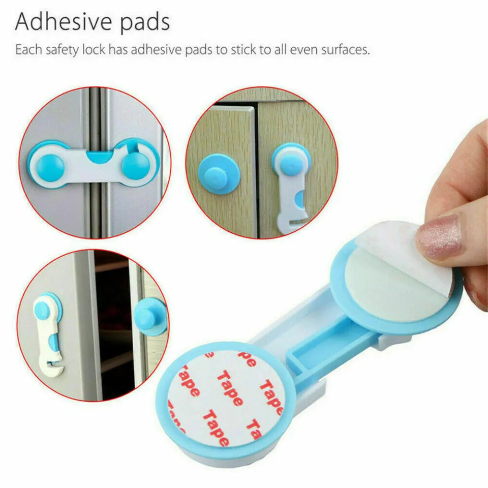 Baby Safety Cabinet Locks (Pack of 8) - Image 9