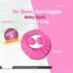Kids Bath Shampoo Cap Waterproof (Pack of 3)