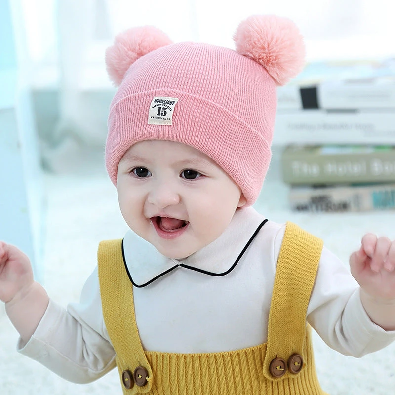 Baby Winter Woolen Cap & Muffler Set - Image 4