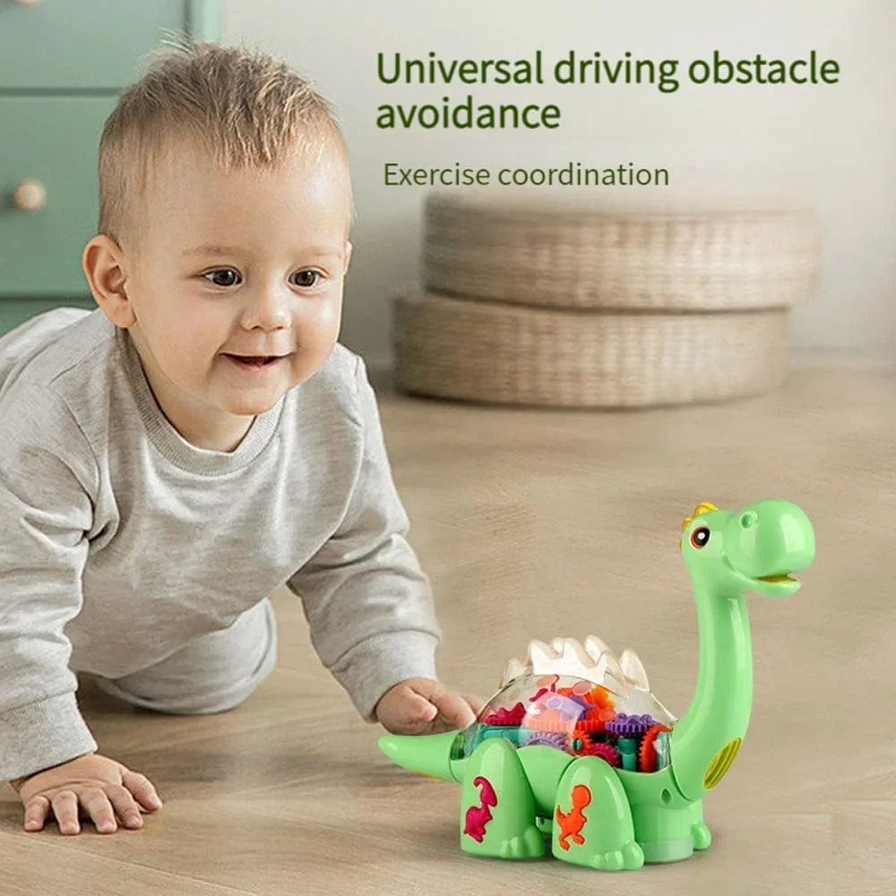 Electric Brachiosaurus Gear Dinosaur Toy - Image 5