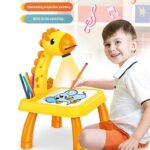 Duck Drawing Projector Toy with 12 Markers