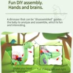 Electric Brachiosaurus Gear Dinosaur Toy