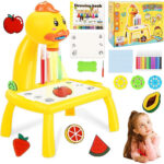 Duck Drawing Projector Toy with 12 Markers
