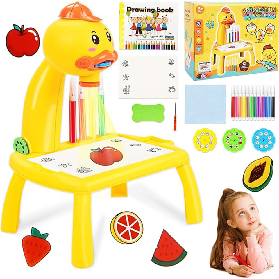 Duck Drawing Projector Toy with 12 Markers - Image 6
