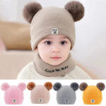 Baby Winter Woolen Cap & Muffler Set