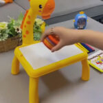Duck Drawing Projector Toy with 12 Markers