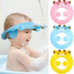 Kids Bath Shampoo Cap Waterproof (Pack of 3)