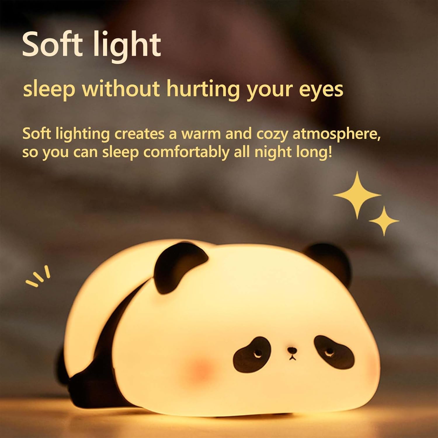 Cute Panda Squishy Animal Night Lamp - Image 8
