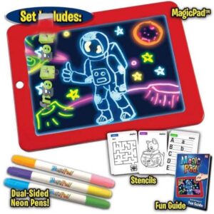 3D Magic Drawing Pad with LED Lights (8 Effects)